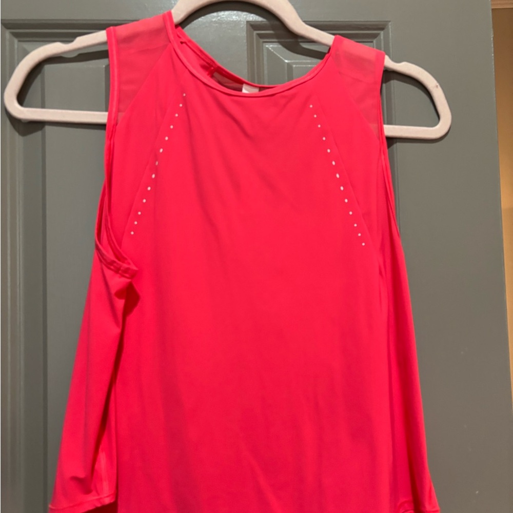 Lululemon Athletica Vibrant Pink Tank Top